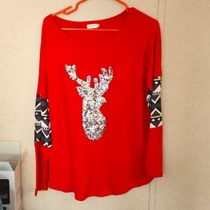 Womens Holiday Top